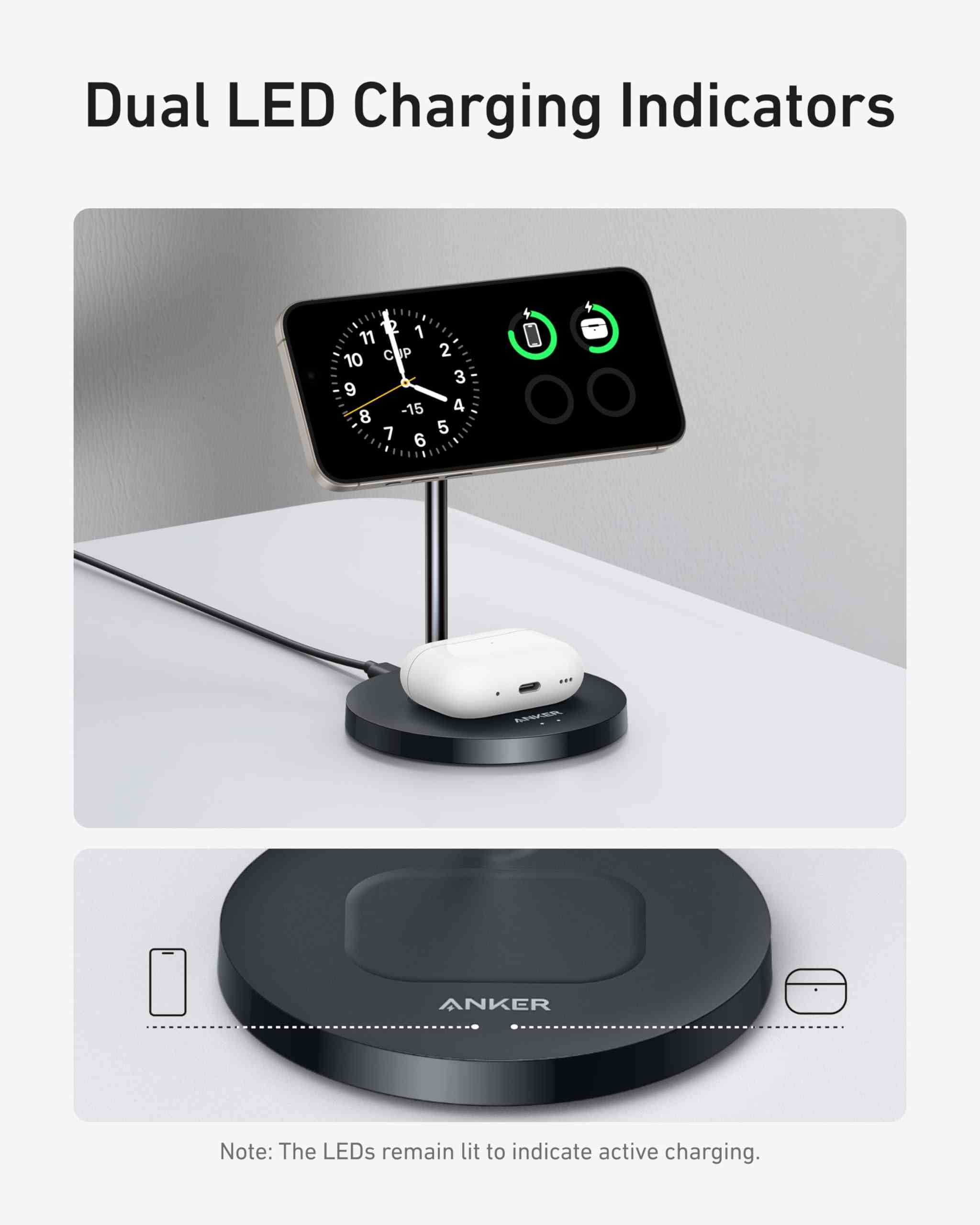 Anker MagGo Wireless Charger (2-in-1 Stand) BOA