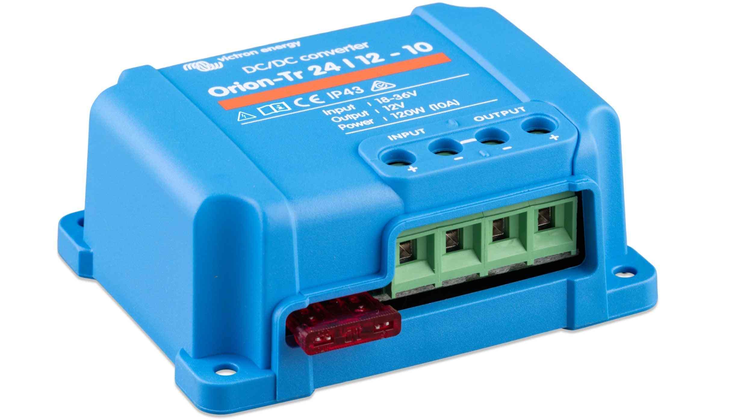 DC DC Converters: step up/down transformers for 12V, 24V & 48V DC-DC
