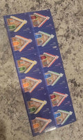 Forever Gingerbread Houses Christmas Stamps 20ct pack colorful festive designs