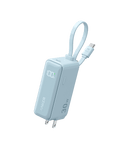 Anker Power Bank (30W, 5k,  Fusion, Built-In USB-C Cable)