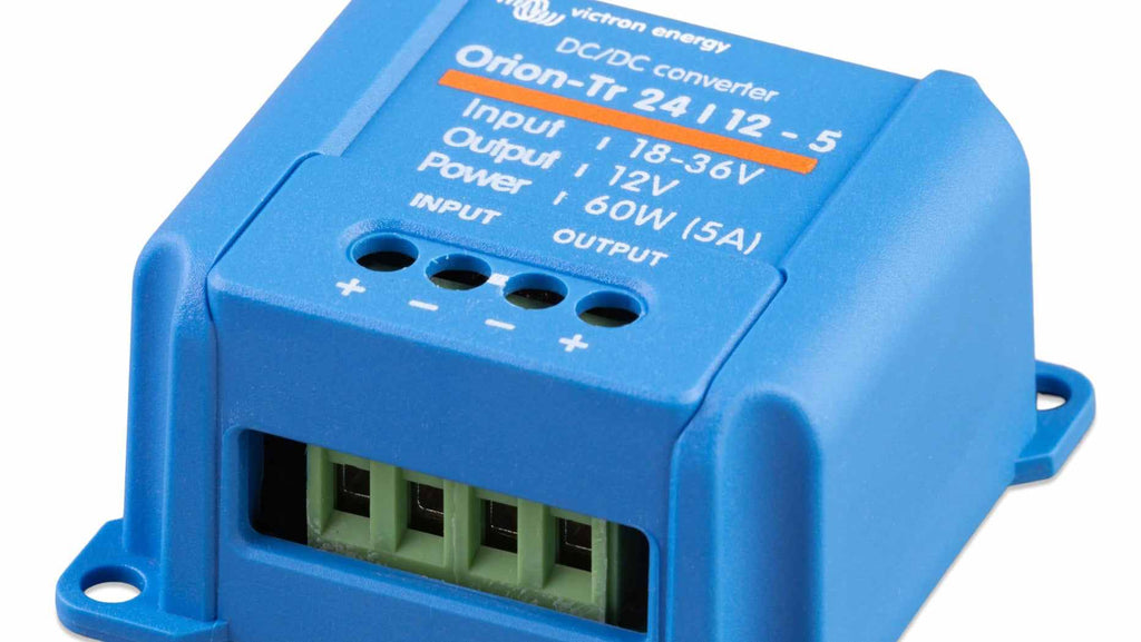 DC DC Converters: step up/down transformers for 12V, 24V & 48V DC-DC