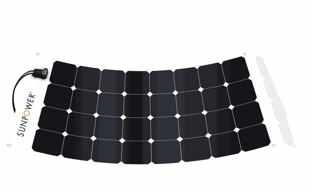 Sunpower 100W Flexible Solar Panel (Pallet of 30)