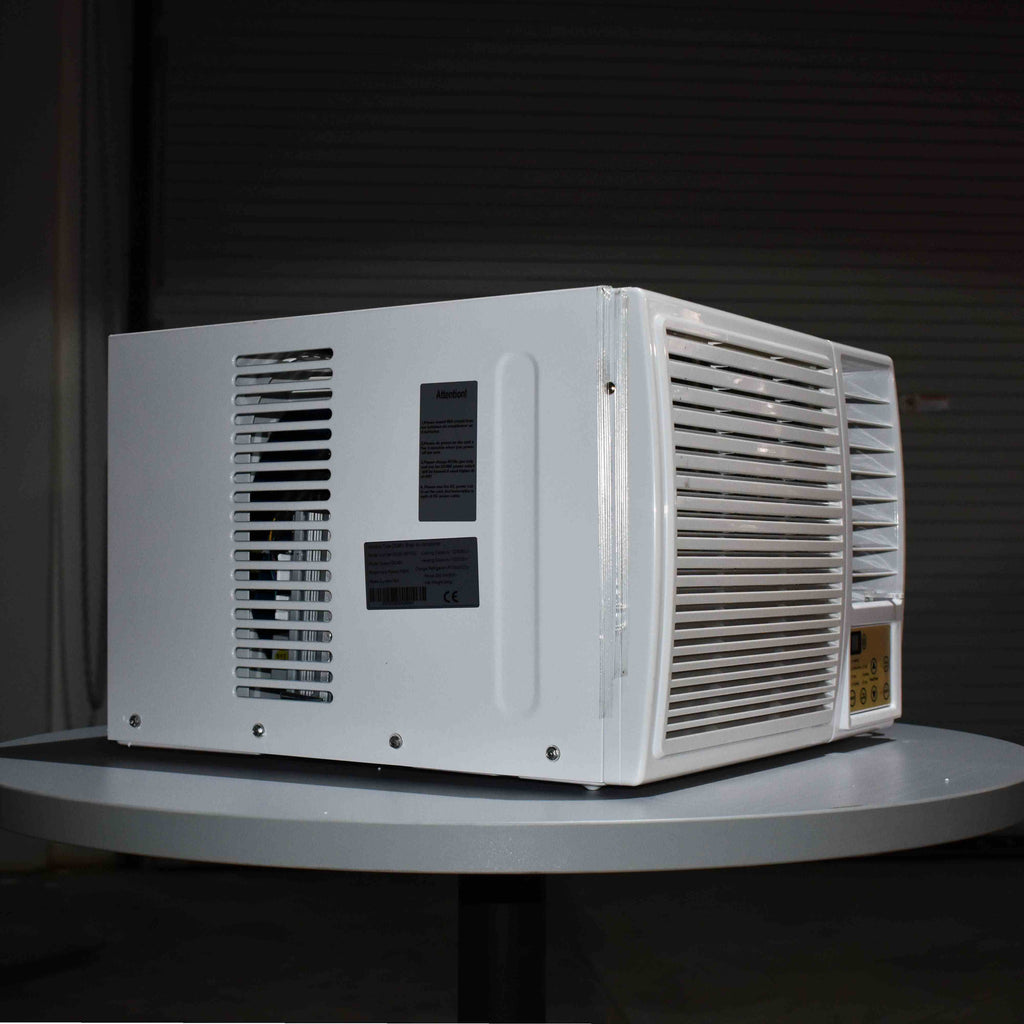 24V DC Window Air Conditioner & Heater runs directly off battery
