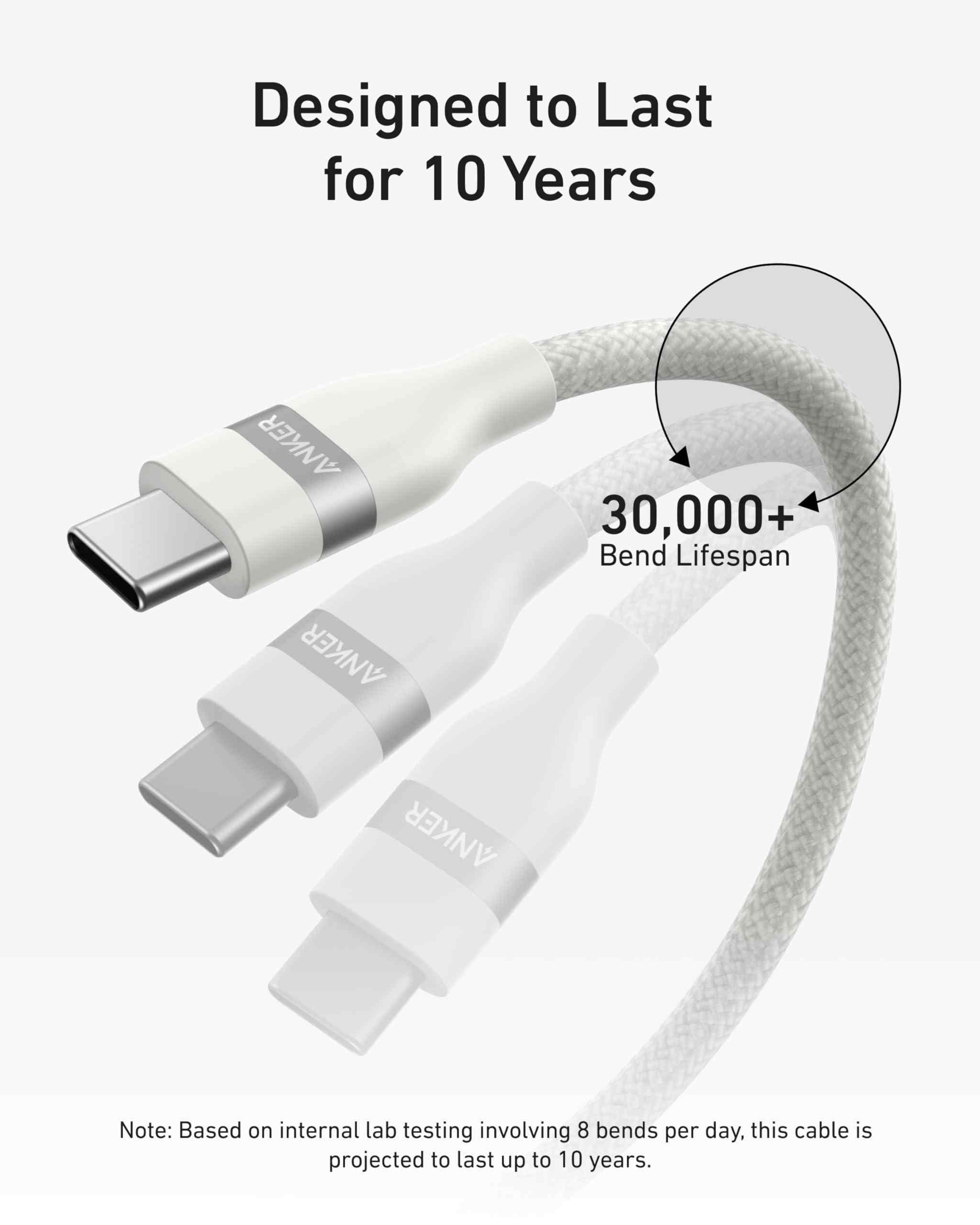 Anker Laptop Power Bank (25K, 165W, Built-In and Retractable Cables)