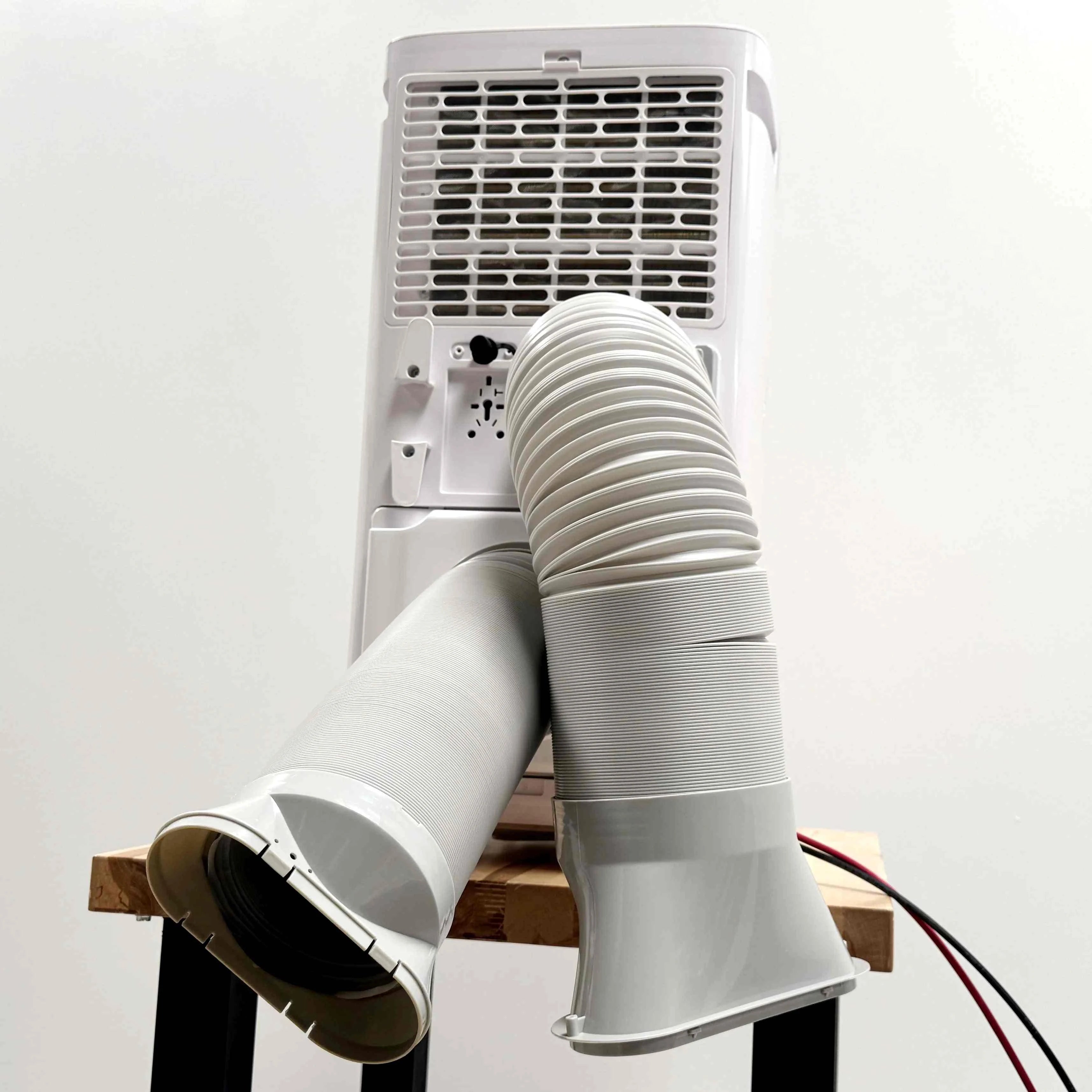 24V Pure DC Portable, Battery/Solar Air Conditioner & Heater (heat pump, 12,000 BTU/h)