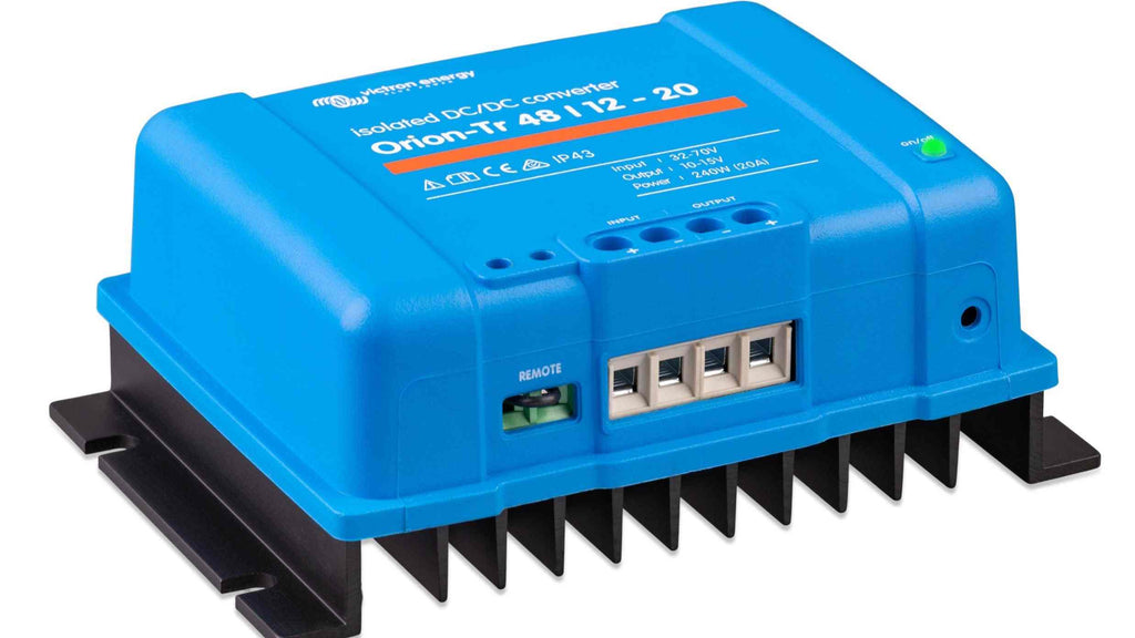DC DC Converters: step up/down transformers for 12V, 24V & 48V DC-DC