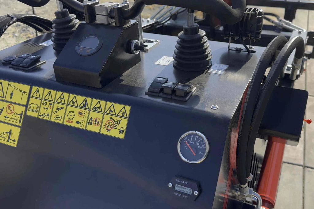 72V 16.4kWh Lithium Electric Mini Track Loader Skid Steer