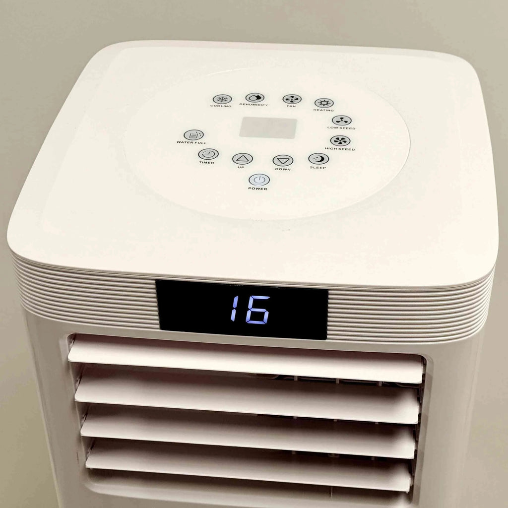 24V Pure DC Portable, Battery/Solar Air Conditioner & Heater (heat pump, 12,000 BTU/h)