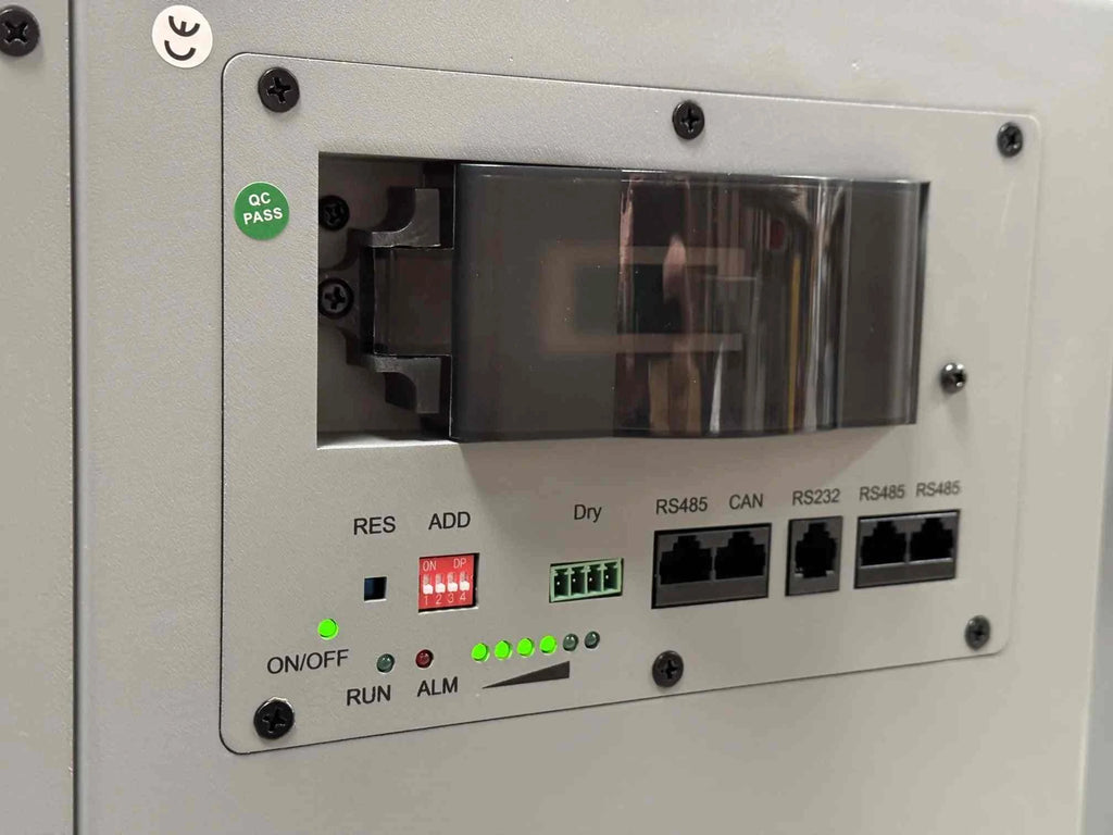 48V Tower: Rugged LifePO4 Battery w/ Active Balance & 200A BMS up to 16.4 kWh