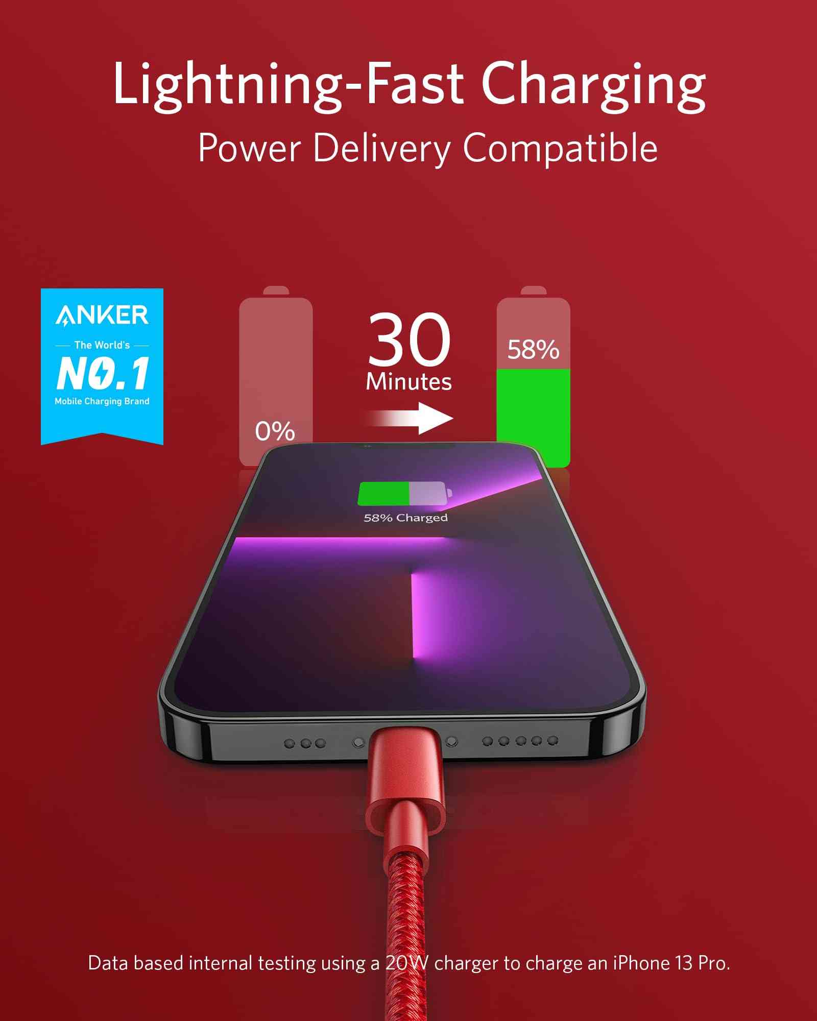 Anker <b>331</b> USB-C to Lightning Cable