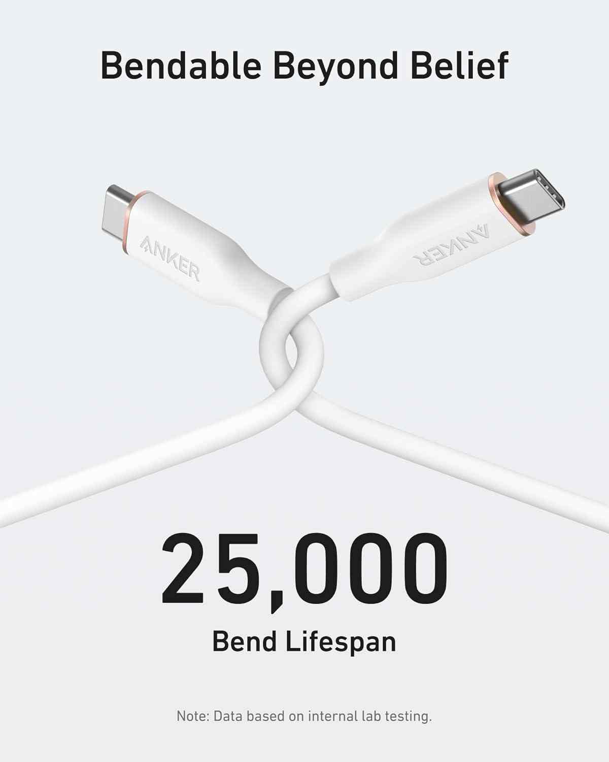 Anker <b>643</b> USB-C to USB-C Cable (Flow, Silicone)