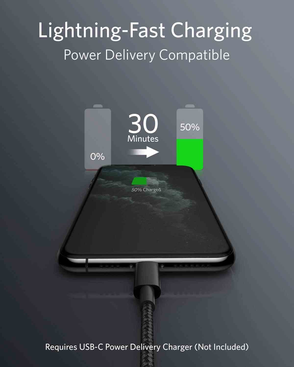 Anker <b>331</b> USB-C to Lightning Cable
