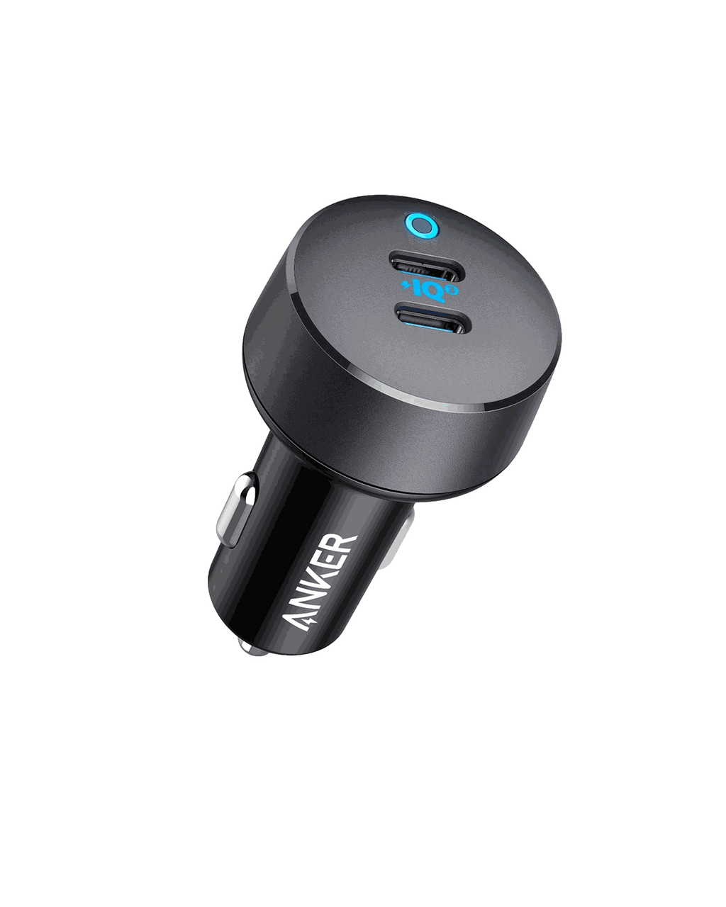 Anker PowerDrive III Duo USB-C car charger with dual ports and fast charging technology