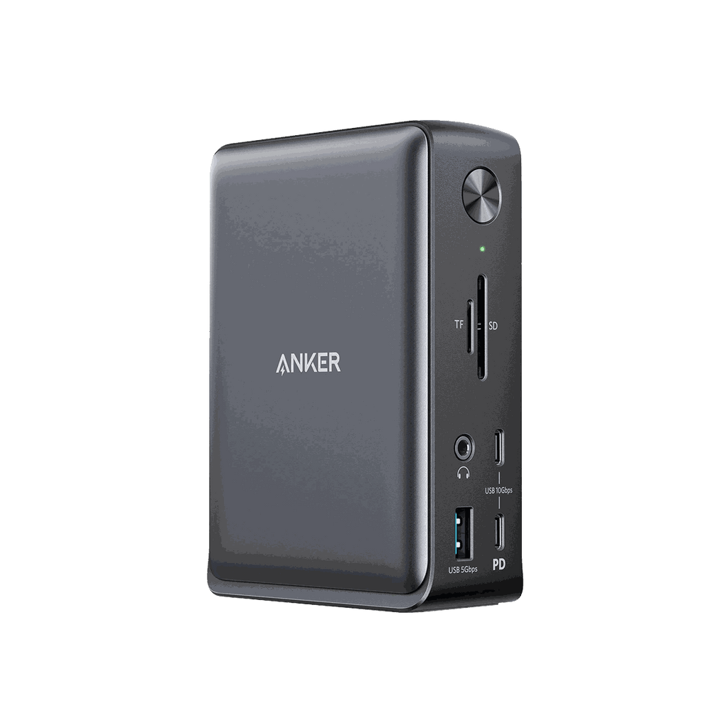 Anker 575 USB-C Docking Station 13-in-1 with multiple ports and triple display support