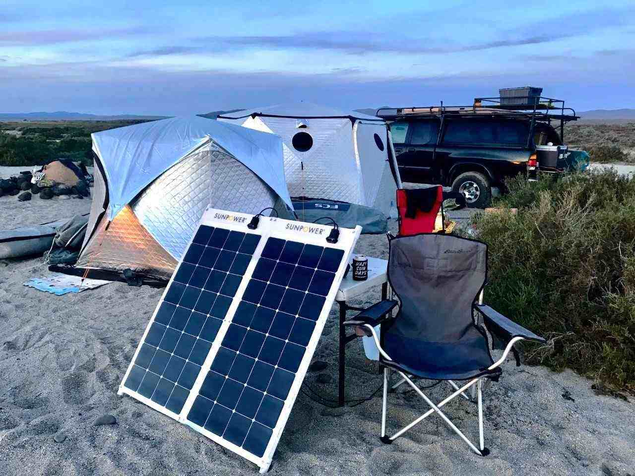 Sunpower 100W Flexible Solar Panel with Maxeon Technology cells