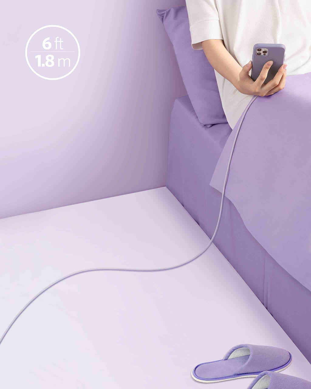 Anker <b>641</b> USB-C to Lightning Cable (Flow, Silicone)