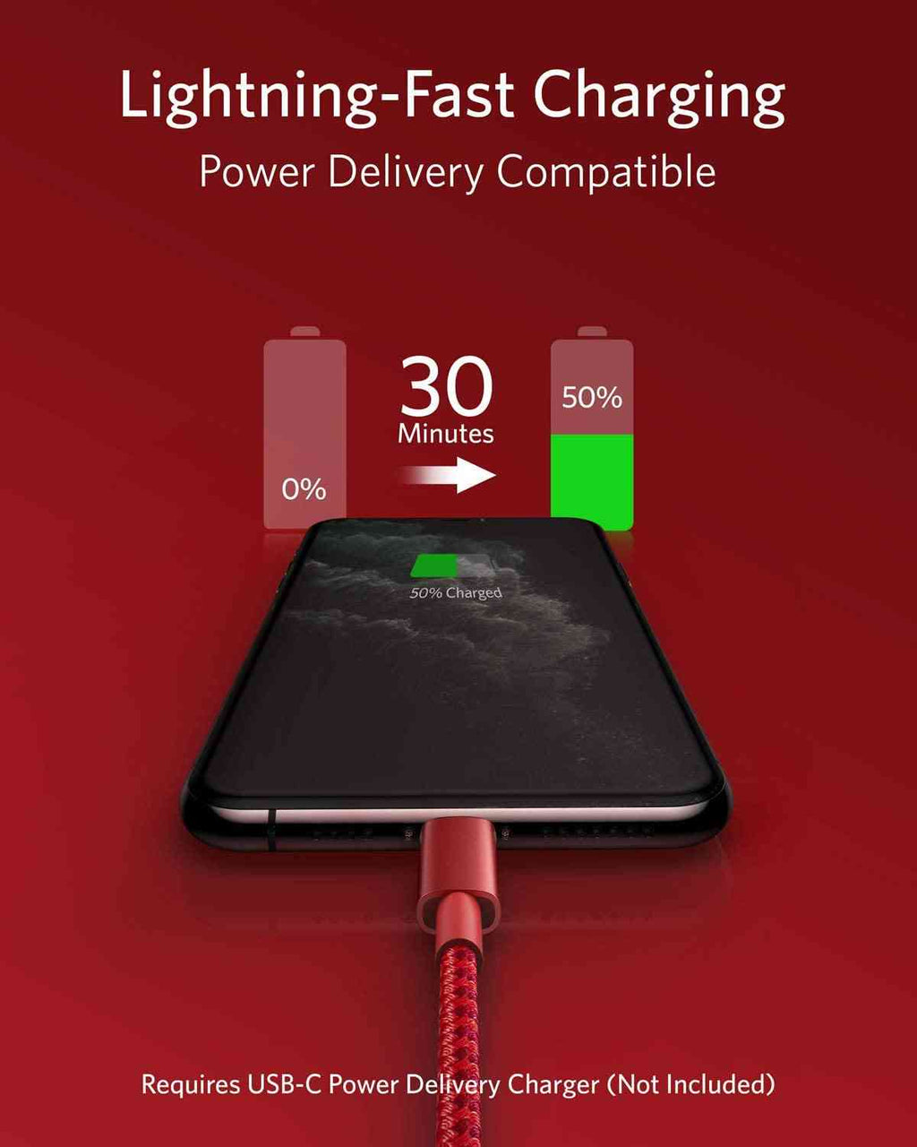 Anker <b>331</b> USB-C to Lightning Cable
