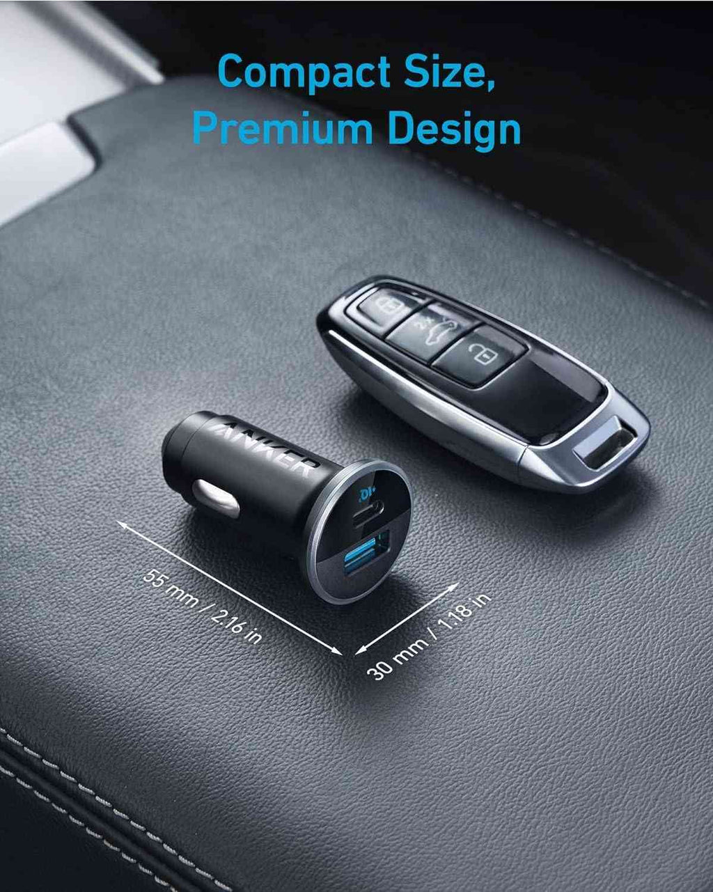 Anker <b>323</b> Car Charger (52.5 W)