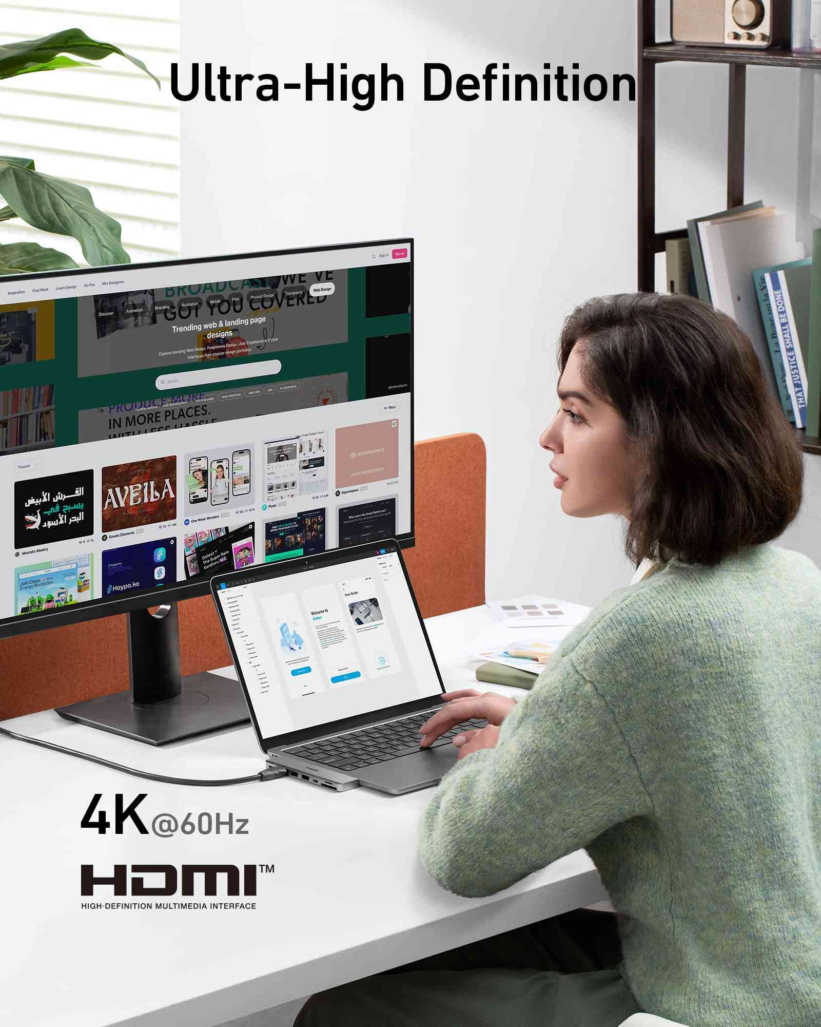 Anker <b>547</b> USB-C Hub (7-in-2, for MacBook)
