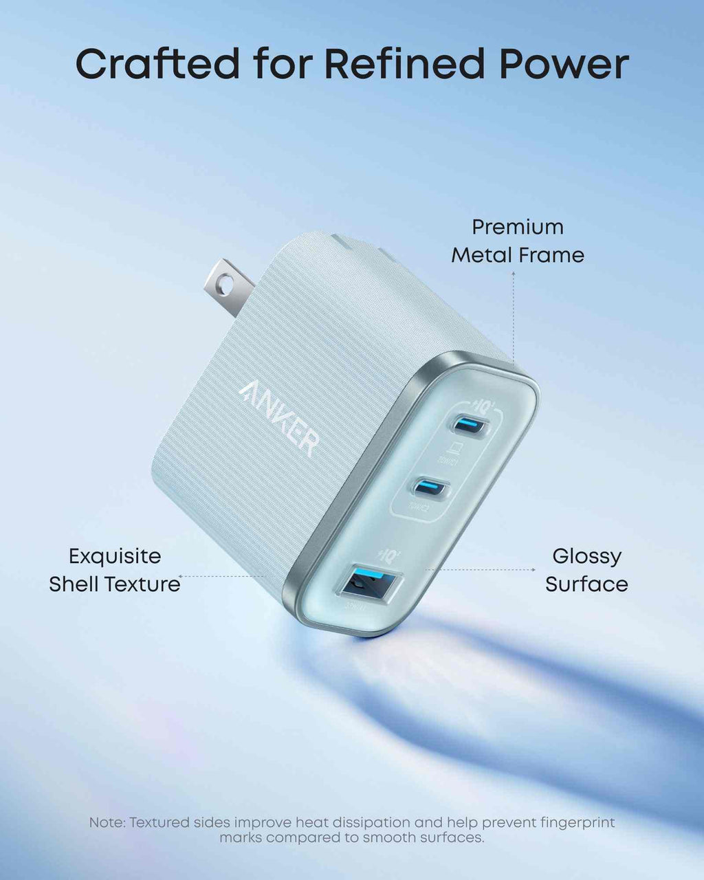 Anker Nano Charger (70W, 3 Ports)