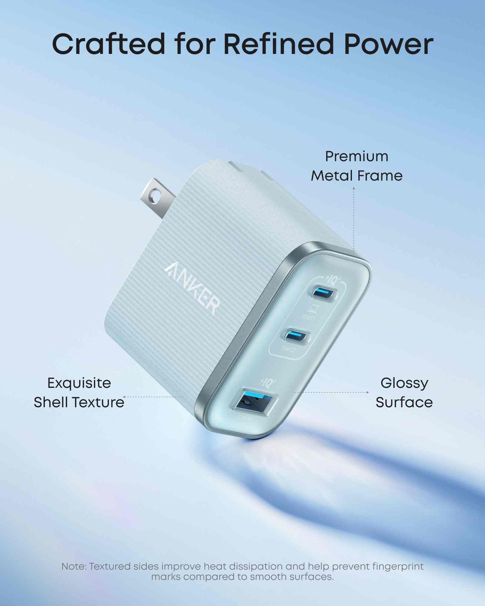 Anker Nano Charger (70W, 3 Ports)