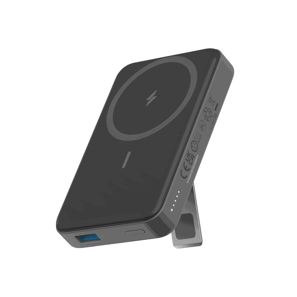 Anker 633 Magnetic Battery wireless charger with foldable stand and strong magnets for secure phone charging