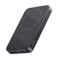 Slim Anker MagGo Power Bank 10K with wireless Qi charging and USB-C port in matte finish