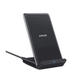 Anker 313 Wireless Charger stand with 10W fast charging and case-friendly design