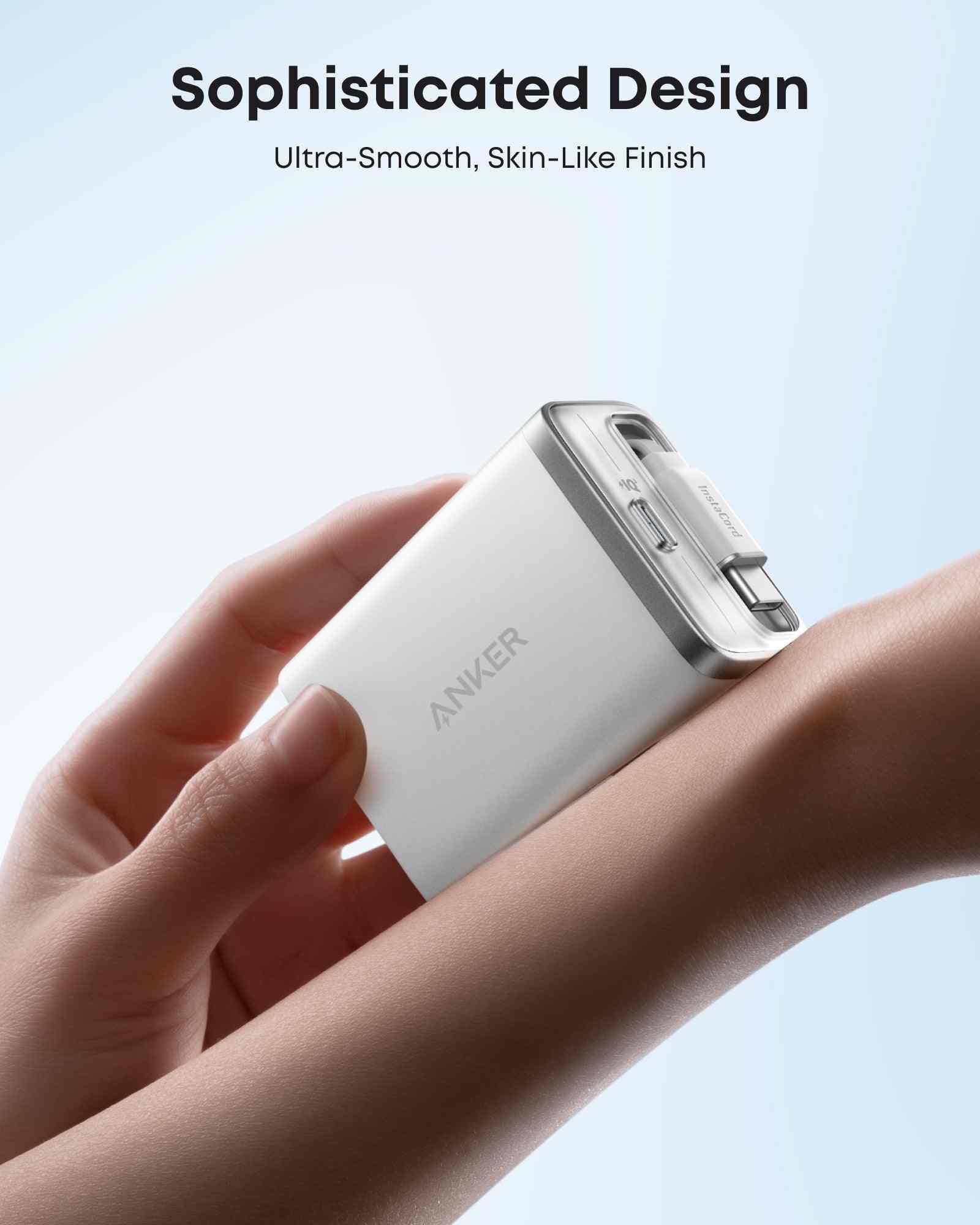 Anker Nano Charger (35W, Built-In Retractable USB-C Cable)