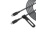 Anker 543 USB C to USB C Cable 240W 10ft with bio-based nylon fast charging and durable design