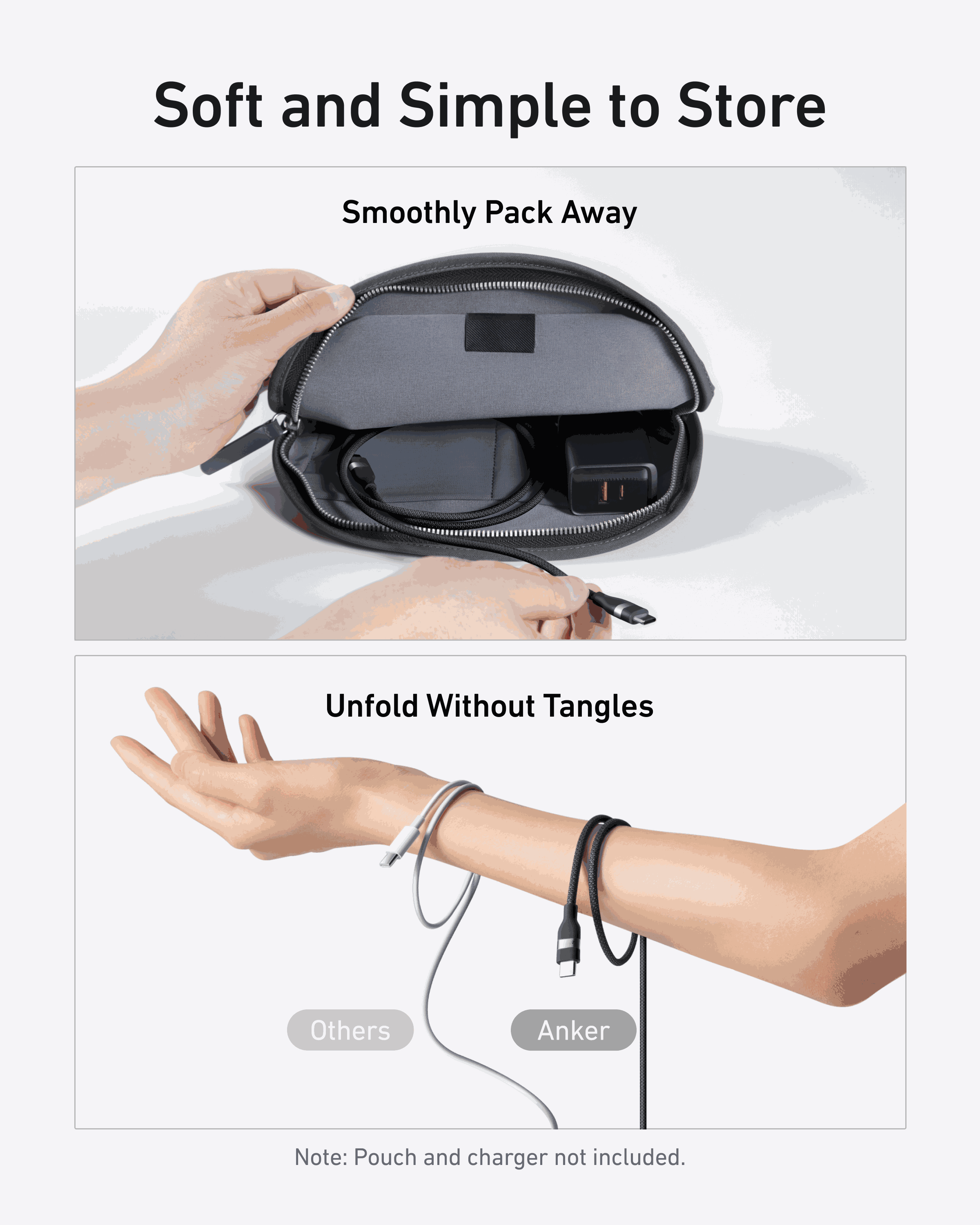 Anker Laptop Power Bank (25K, 165W, Built-In and Retractable Cables)