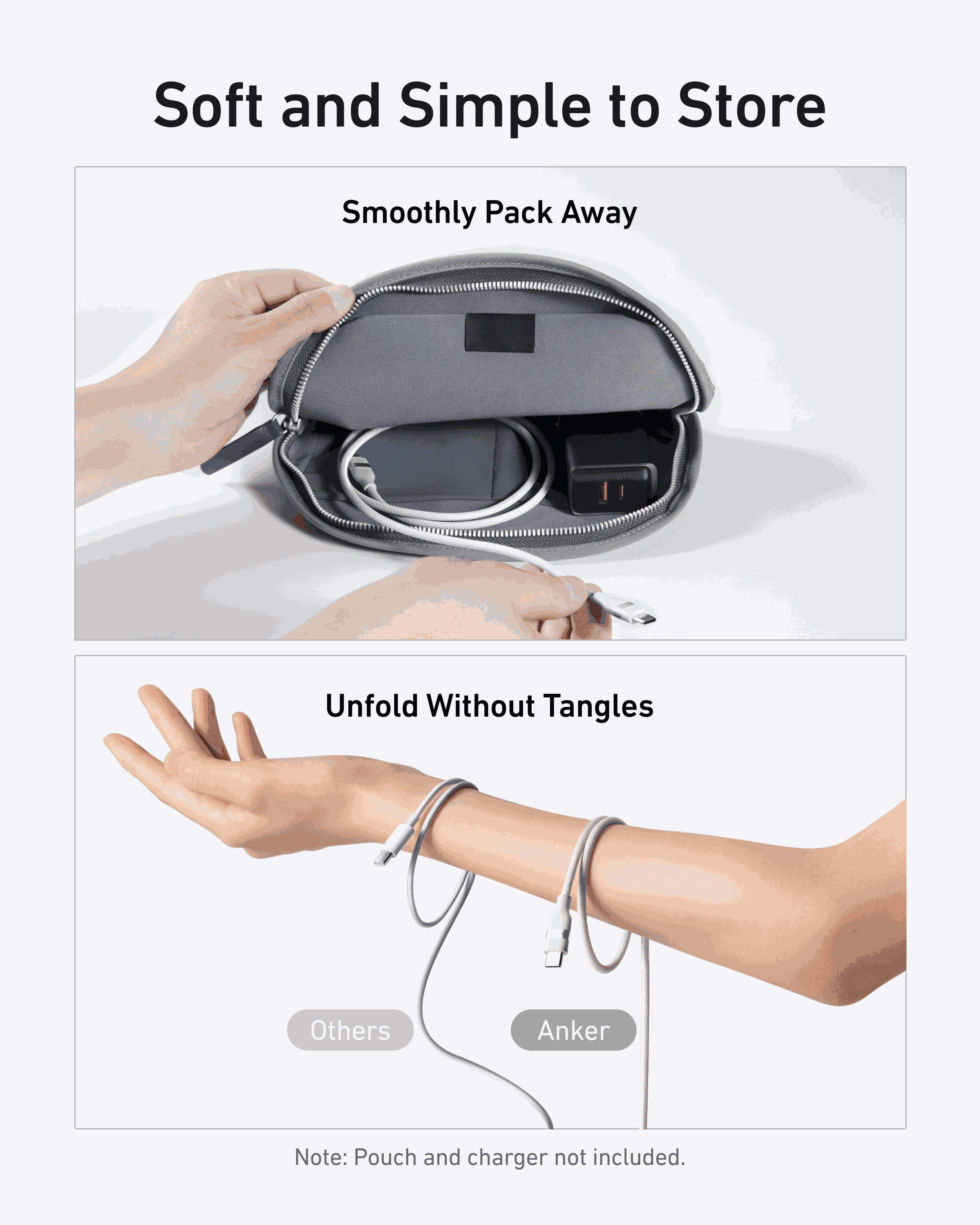 Anker Laptop Power Bank (25K, 165W, Built-In and Retractable Cables)