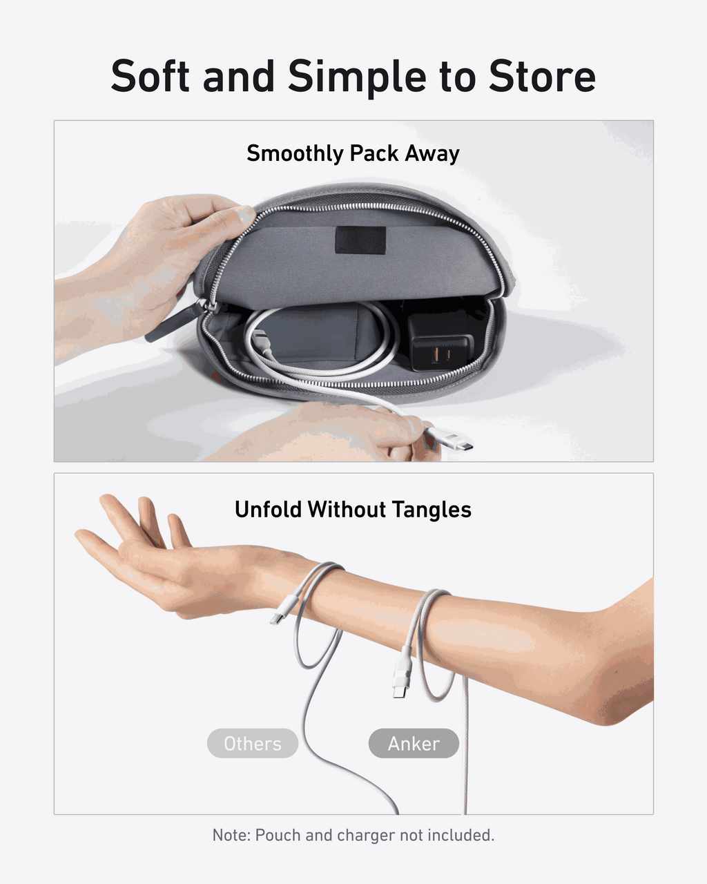 Anker Laptop Power Bank (25K, 165W, Built-In and Retractable Cables)