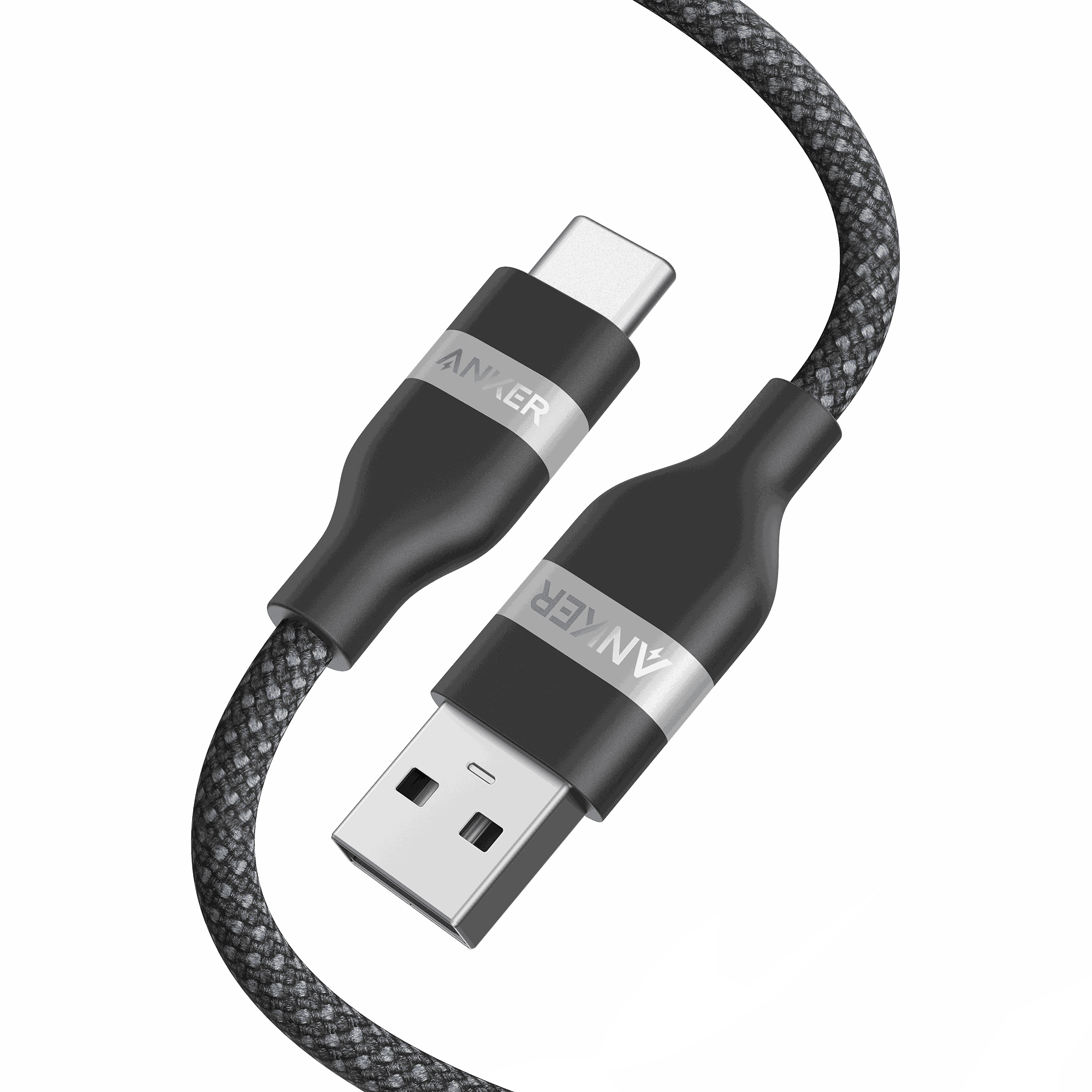 Anker USB-A to USB-C Cable upcycled braided durable eco-friendly charging cable