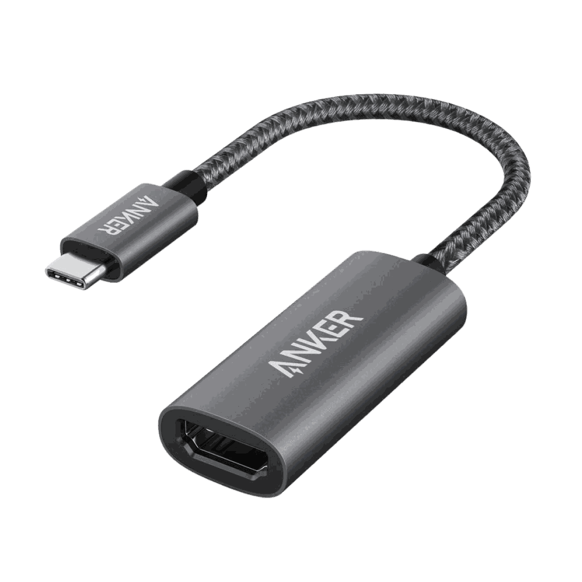Anker 310 USB-C Adapter with 4K HDMI output and braided nylon cable