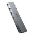 Anker 547 USB-C Hub 7-in-2 for MacBook with HDMI, USB-C, USB-A, SD, and microSD ports