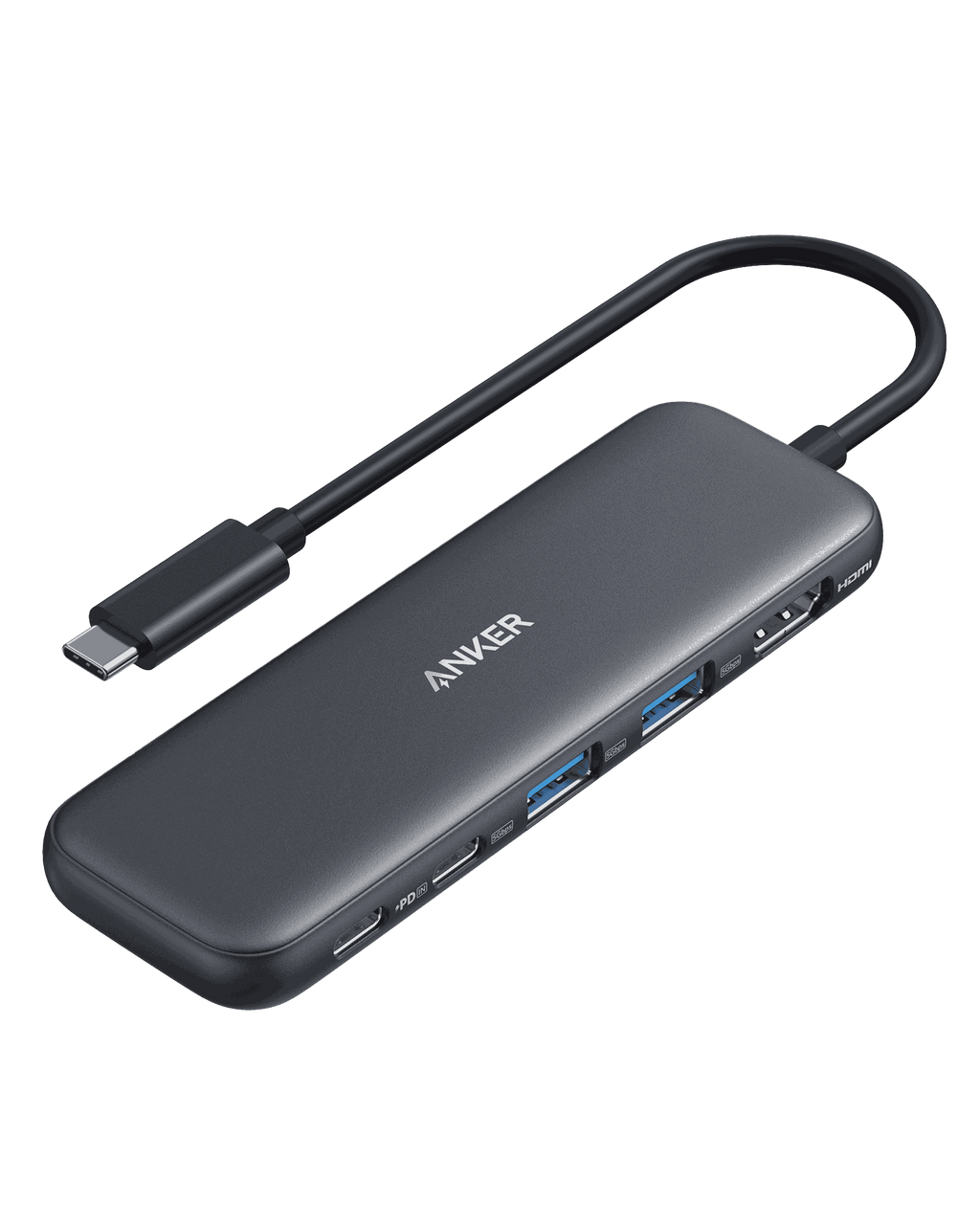 Anker 332 USB-C Hub 5-in-1 with 4K HDMI, USB-C and USB-A ports, and 85W pass-through charging