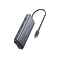 Anker 553 USB-C Hub 8-in-1 with dual HDMI, USB-C power delivery, Ethernet, and card readers