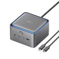 Anker Prime TB5 Docking Station 14-in-1 with Thunderbolt 5 ports, 8K dual display, fast file transfer, multiple device fast charging, and advanced cooling system