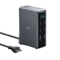 Anker Prime Charging Docking Station 14-in-1 with dual display support and 160W fast charging ports