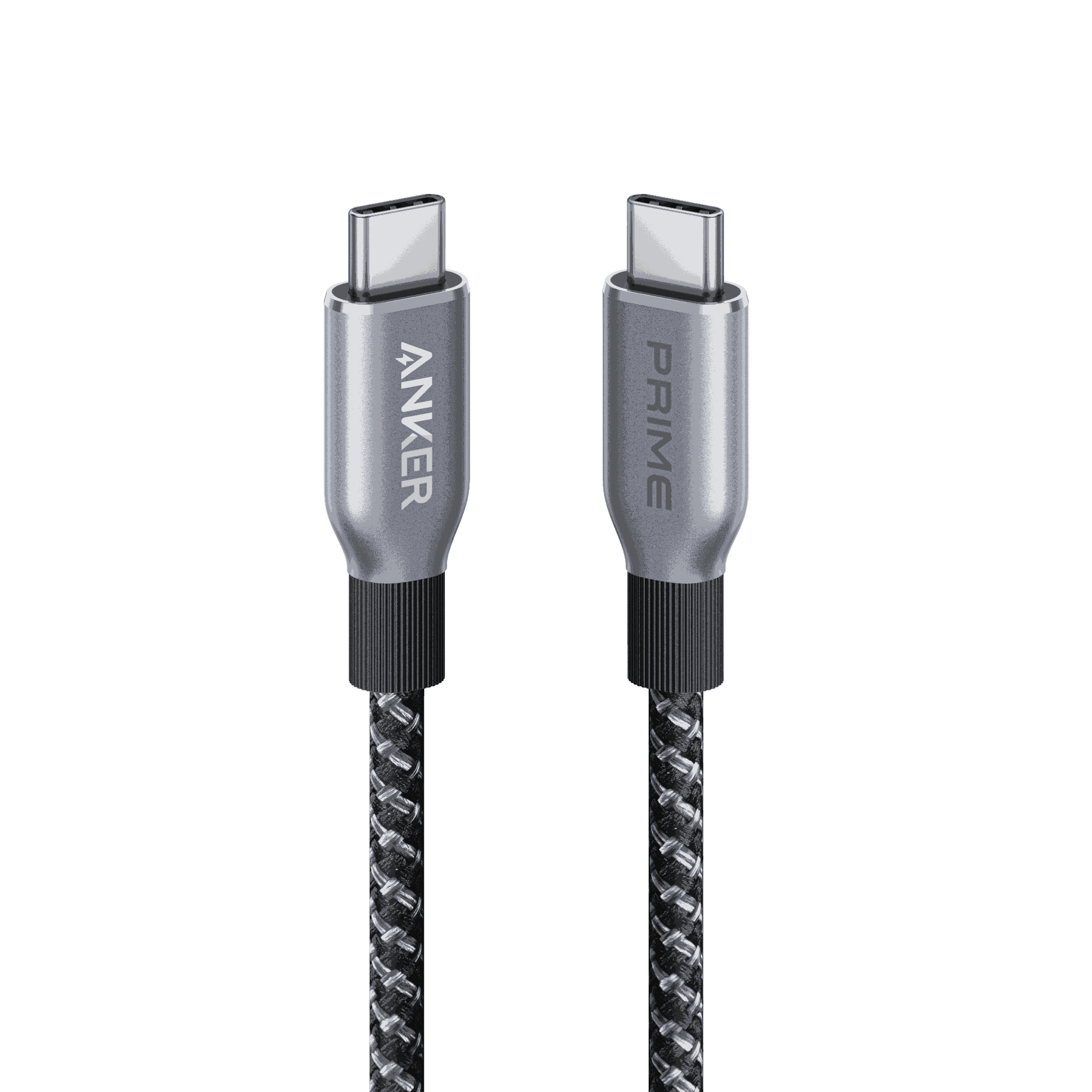 Anker Prime USB-C to USB-C Cable 240W upcycled-braided durable charging cable with fast charging and temperature resilience