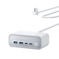 Anker 525 Charging Station with 3 AC outlets, 2 USB-C, and 2 USB-A fast charging ports with ActiveShield 2.0 safety technology
