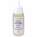 Bottle of All-In-One Serum with Bakuchiol and Kakadu plum oil for skin renewal and anti-aging benefits