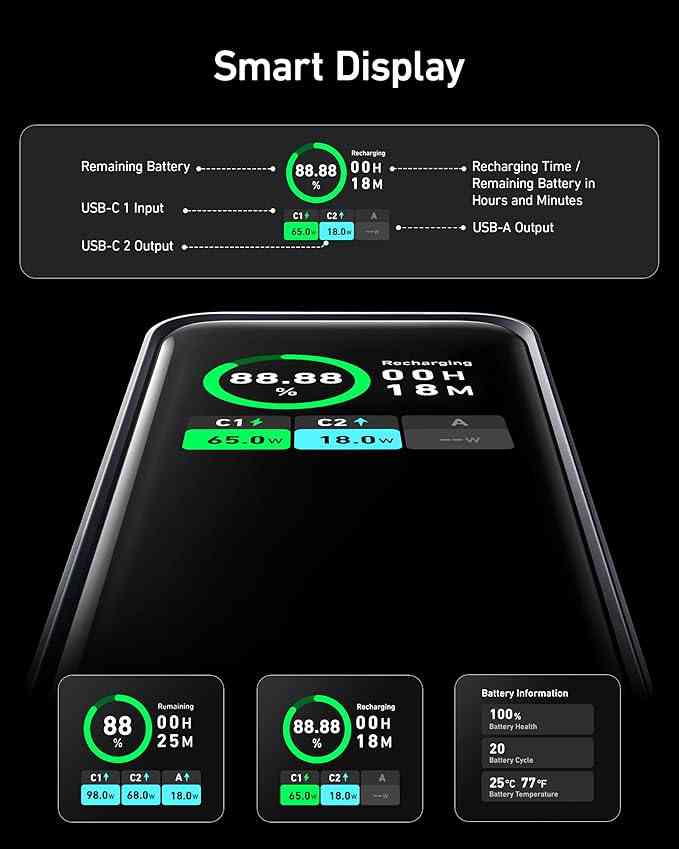 Anker Prime Power Bank (20K, 200W)