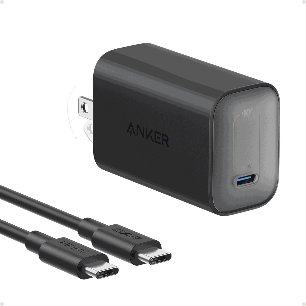 Anker Nano Charger 100W compact USB-C charger with cable for fast charging MacBook Pro