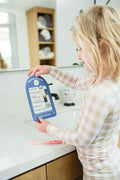 Bedtime checklist decal sticker for kids with steps for easy bedtime routine on window or mirror