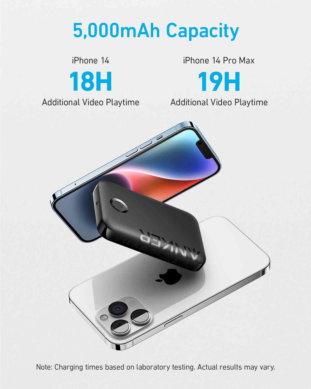 Anker <b>321</b> MagGo Battery (PowerCore Magnetic 5K)