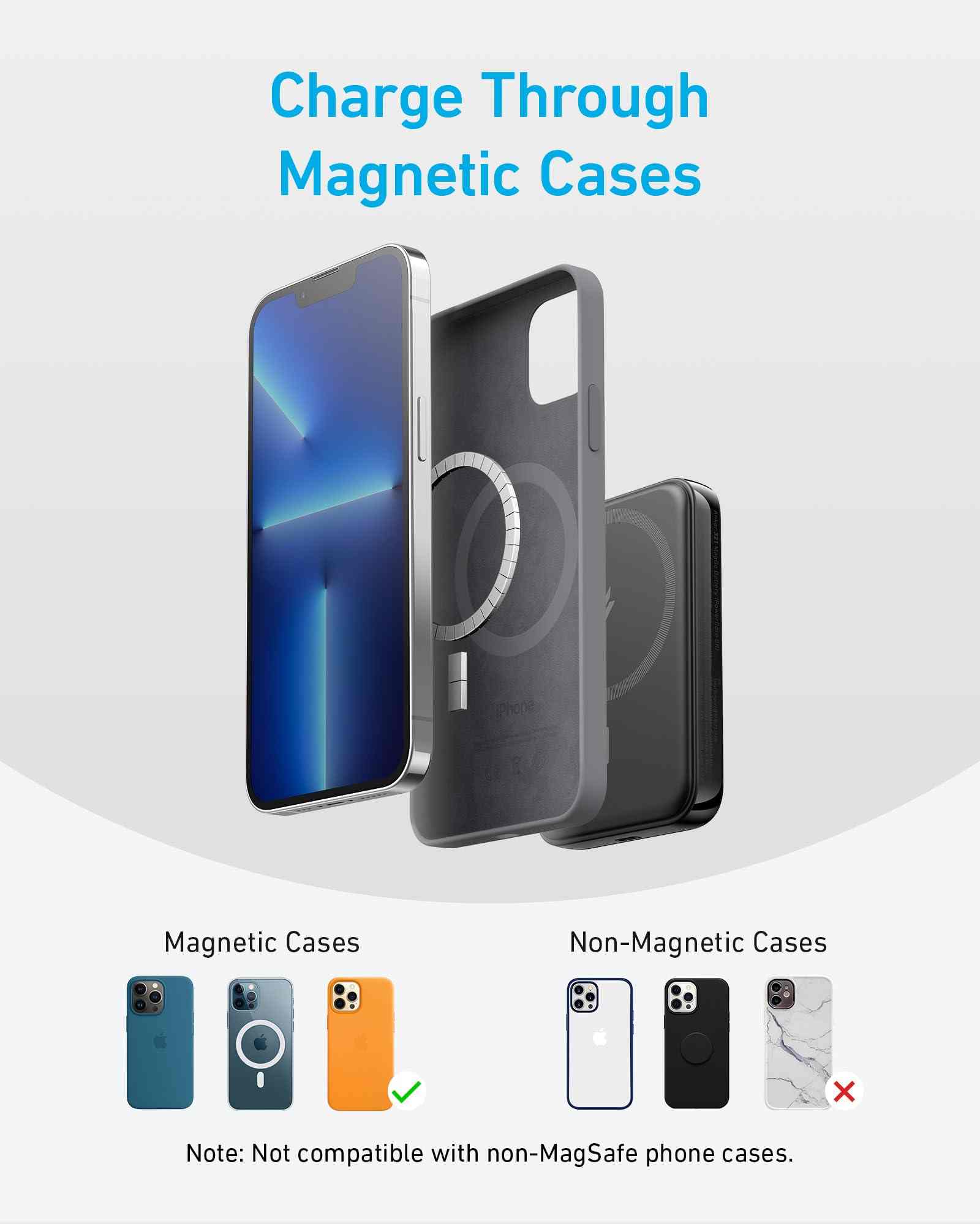 Anker <b>321</b> MagGo Battery (PowerCore Magnetic 5K)