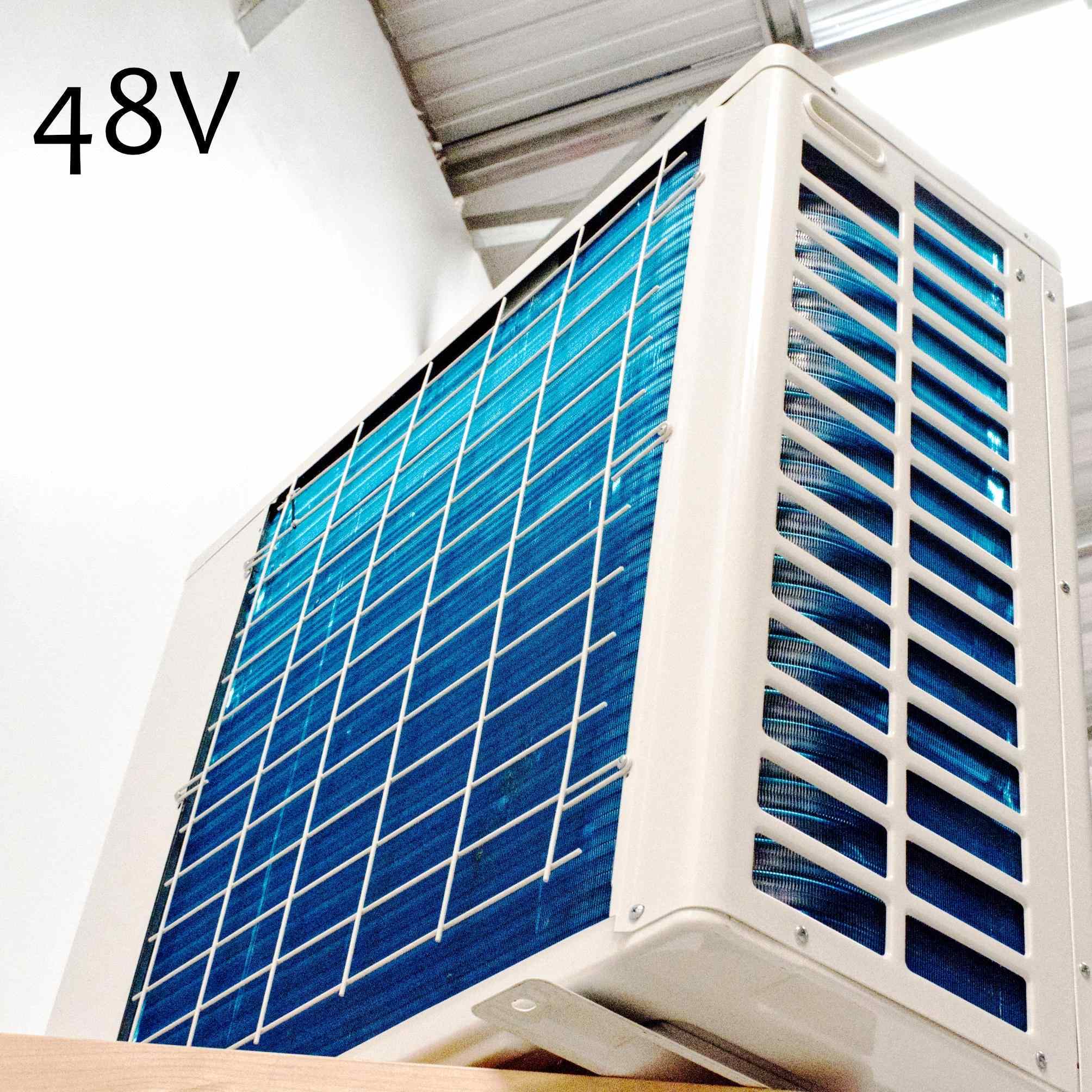 48V DC Hydronic Water Chiller & Heater w/ 5.2 GPM DC Pump