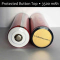 NCR18650GA protected button top lithium battery cell 3500mAh 5A Panasonic Sanyo